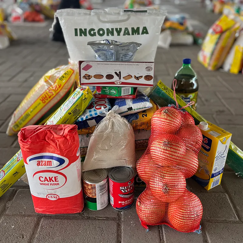 Sprout Foundation holiday food parcels project